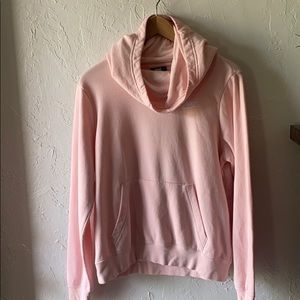 Pink Nike Cowl-Neck Hoodie, Size M
